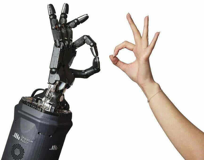 "OK" Shadow Dexterous Hand & Operator